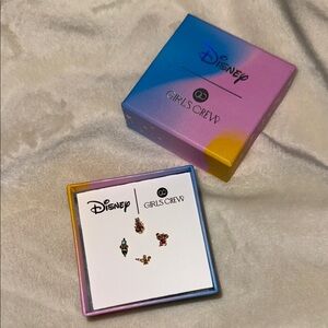 Disney x Girls Crew Multicolor Earrings Set